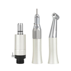FX Dental Low Speed Handpiece External Push Button Single Water Spray Contra Angle 2/4 Holes Air Motor Dental Equipment Supplies