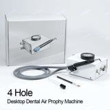 Dental Sandblaster Unit, Handheld Air Flow Teeth Polisher & Whitening Tool Sandblasting Gun for Plaque Removal and Oral Care