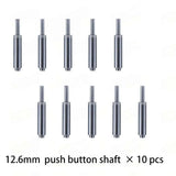 10pcs Dental Handpiece Push Button Shaft 9.7/10.75/11.35/11.8/12.6/13.5mm Spindle for Cartridge Rotor spare parts dentistry tool