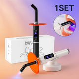 Dental Curing Light Lamp LED 1S Cure 3 Modes Curable Resin One second Cure Dentistry Equipment Photopolymerizer Lamp 2500mW/cm²