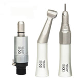 Dental Slow Low Speed Handpiece Straight Contra Angle Air Motor 4/2Holes