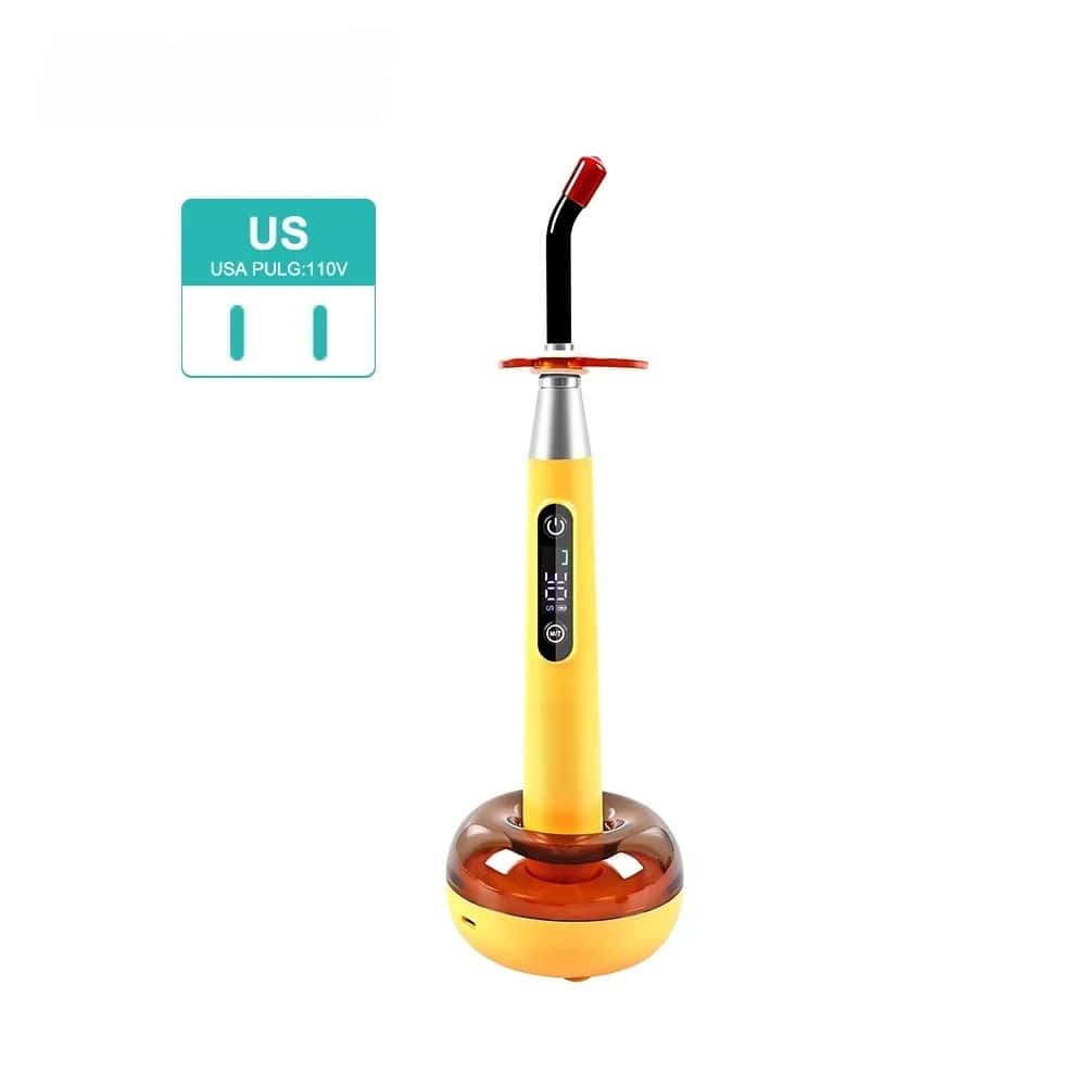 2 in 1 Dental Composite Resin Curing Light and Caries Detection LED Light Wide Spectrum Resin Curing Machine Wireless Tool