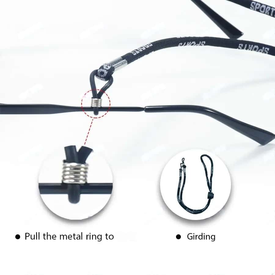 Dental Loupe With Lamp 2.5x 3.5x Magnification Metal Frame  Lab Medical Magnifier with Fabric Box for Dentists Focus