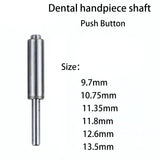 10pcs Dental Handpiece Push Button Shaft 9.7/10.75/11.35/11.8/12.6/13.5mm Spindle for Cartridge Rotor spare parts dentistry tool