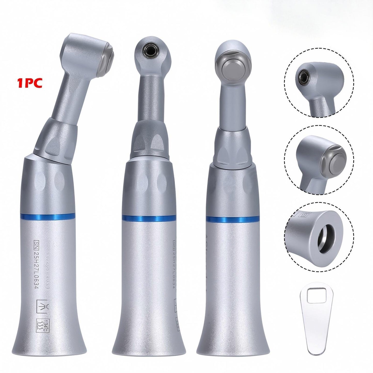 NSK Style Dental Slow Low Speed Contra Angle Handpiece Push Button E-Type Attach