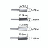 10pcs Dental Handpiece Push Button Shaft 9.7/10.75/11.35/11.8/12.6/13.5mm Spindle for Cartridge Rotor spare parts dentistry tool