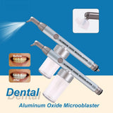 Dental Aluminum Oxide Micro Blaster with Water Spray Air Abrasion Interface Microetcher Sandblasting Alumina Gun Polisher Tools