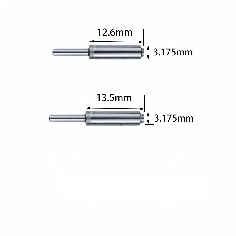 10pcs Dental Handpiece Push Button Shaft 9.7/10.75/11.35/11.8/12.6/13.5mm Spindle for Cartridge Rotor spare parts dentistry tool