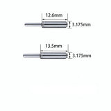 10pcs Dental Handpiece Push Button Shaft 9.7/10.75/11.35/11.8/12.6/13.5mm Spindle for Cartridge Rotor spare parts dentistry tool