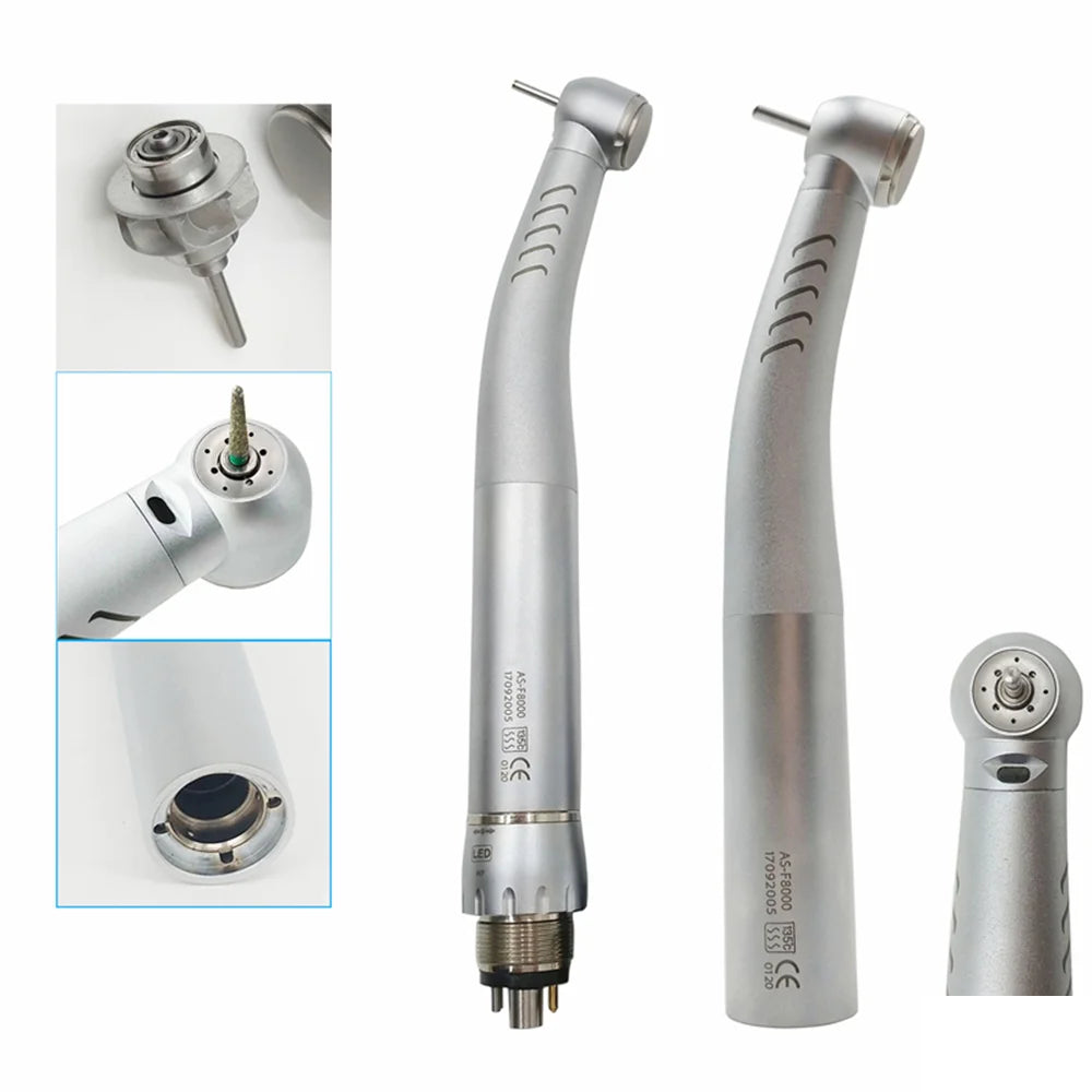 Dental High Speed Handpiece Fiber Optic LED Turbine Handpiece  8000 /9000 Type Dentistry Tools 4 sold