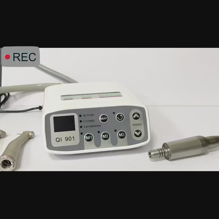 Dental Clinical Brushless LED Micro Motor Can Work With 1:5 1:1 16:1 Contra Angle Dentist Low Speed Handpiece Grading Machine