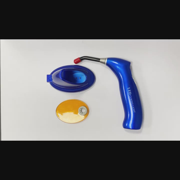 EXP Dental Small Gun Plastic Light Curing Rechargeable Cordless Resin Curing Dentist Tool Equipment