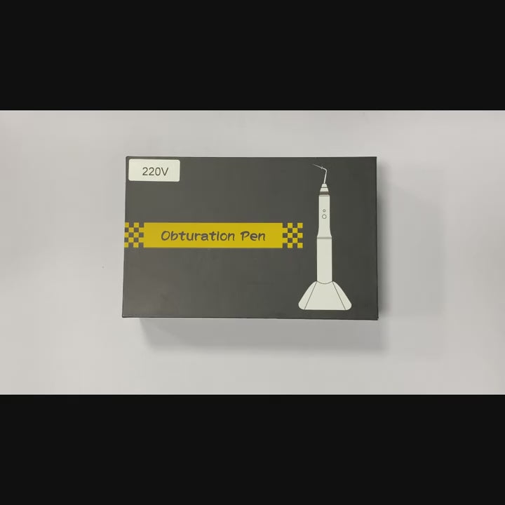 EXP DENTAL Dental Cordless Wireless Gutta Percha Obturation System Endo Electric Heated Pen with 2 Tips Dentistry Tool