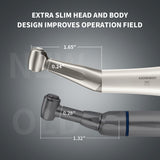 Dental NSK Style 1:1 Slow Low Speed Handpiece Contra Angle Push Button E-Type
