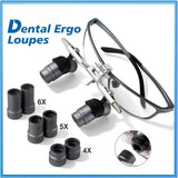 48° Ergo Optical Magnifier with Interchangeable Magnetic Lenses (4X, 5X, 6X)