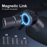 48° Ergo Optical Magnifier with Interchangeable Magnetic Lenses (4X, 5X, 6X)
