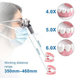 48° Ergo Optical Magnifier with Interchangeable Magnetic Lenses (4X, 5X, 6X)