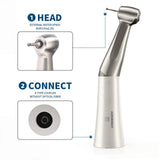 Dental NSK Style 1:1 Slow Low Speed Handpiece Contra Angle Push Button E-Type